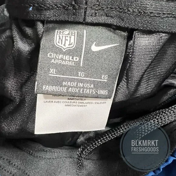 Nike Storm-FIT NFL On Field Team Issue Pants Made In USA Blue 875493-687XL